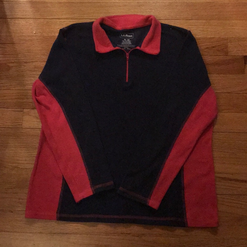 Kids L.L. Bean Quarter Zip Sweatshirt
